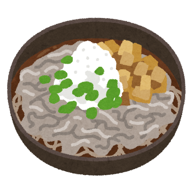 蕎麦のイラスト