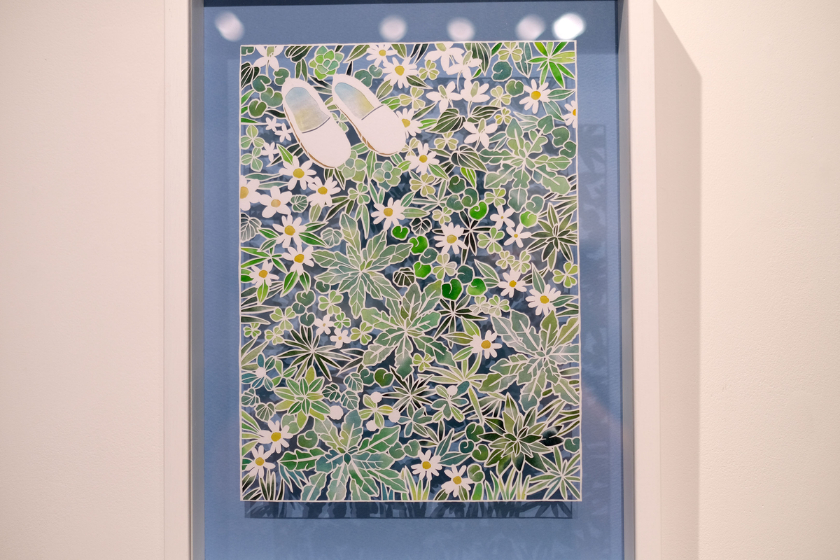 大橋忍 切り絵作品展 - 影をめぐり ほとりを渡る」（上野・ROUTE