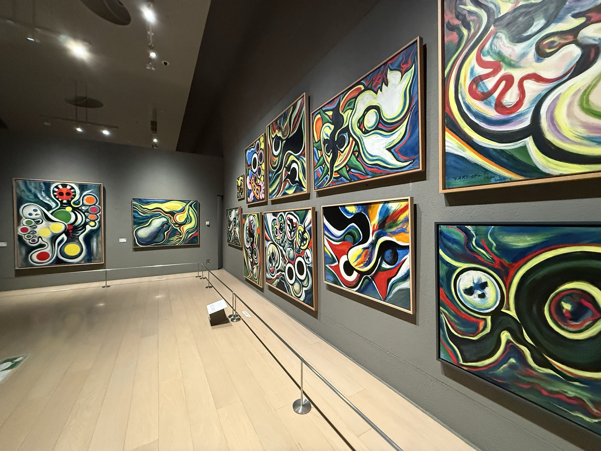 岡本太郎美術館の改修に伴う3年間の展示室休止前の最終日かつ第29回