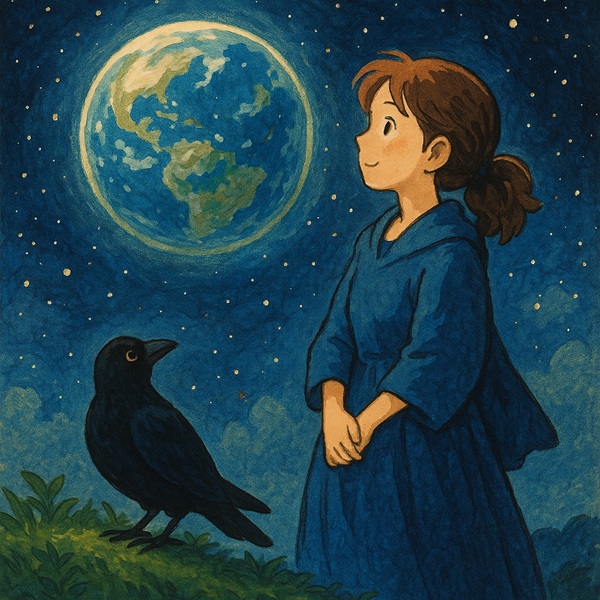宇宙と投資と、ちょっぴり運命な夜空✨ラファと一緒に、未来を見上げたんだ。