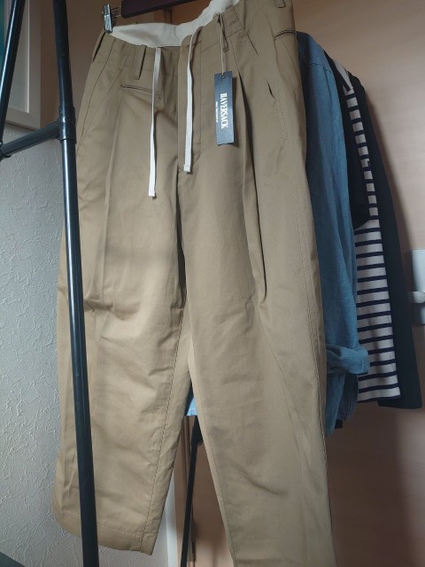 モノに拘りたい大人にもハマる［ハバーサック］！ワイドパンツ購入