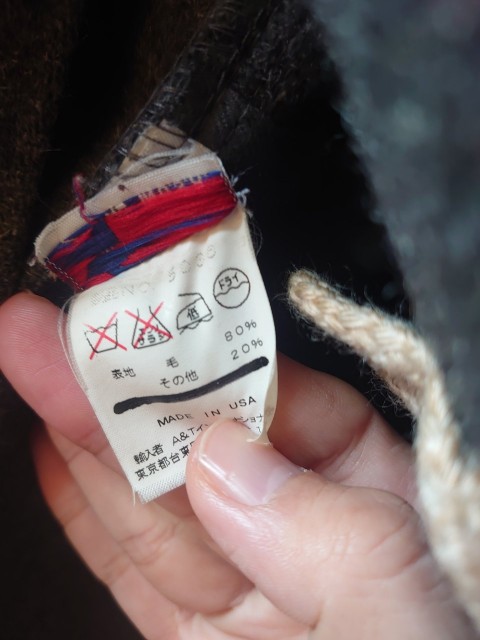 USメイドのSchott（ショット）ダッフルコートはカジュアル感