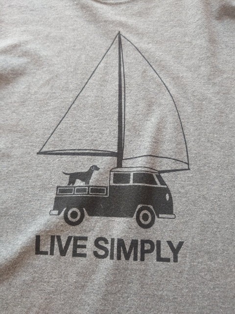 訳有 M 海外限定 パタゴニア リブシンプリー サーフ バイク LW コットン Tシャツ カーディフ 灰色 PATAGONIA LIVE SIMPLY CARDIFF FEA 店舗 pg-5570_5.jpg
