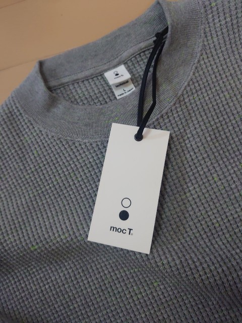 逸品 Moc T モクティー ネオンワッフルtシャツをレビュー 日本初のグレー杢糸 Gr7 とは Ymのメンズファッションリサーチ