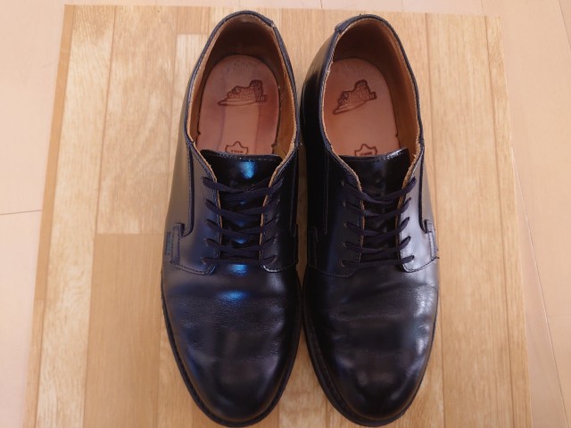 レッドウィング　101 ポストマン　10D　新品シューレース 靴紐換えてみよう！】レッドウィング ポストマンのシューレースをThis