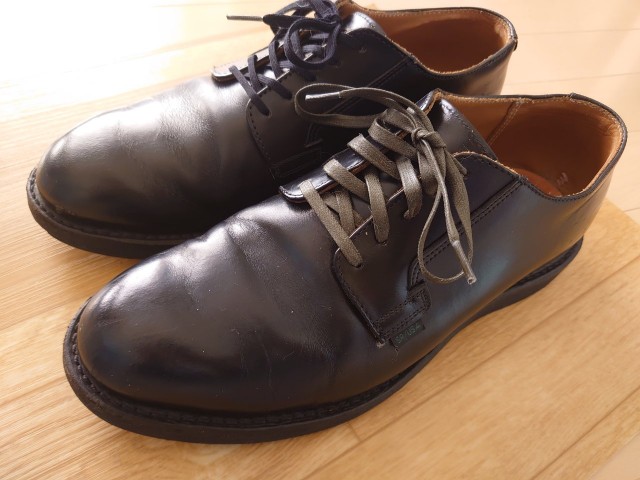 靴紐換えてみよう！】レッドウィング ポストマンのシューレースをThis