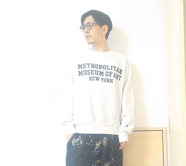 Champion メトロポリタン美術館 スウェットシャツ リバースウィーブ Champion メトロポリタン美術館 スウェットシャツ リバースウィーブ