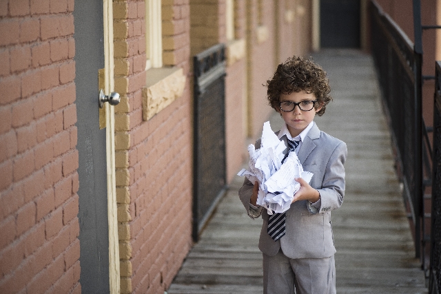 スーツを着た子供の写真