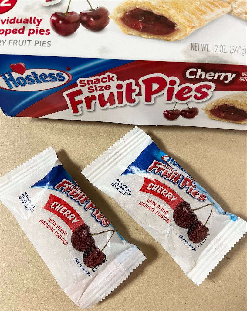 snack size Fruit Pies cherry 田舎の小さな暮らしと世界のお菓子