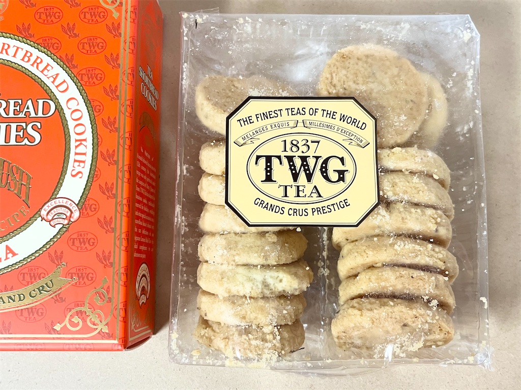 TWG > TEA SHORTBREAD COOKIES - 田舎の小さな暮らしと世界のお菓子