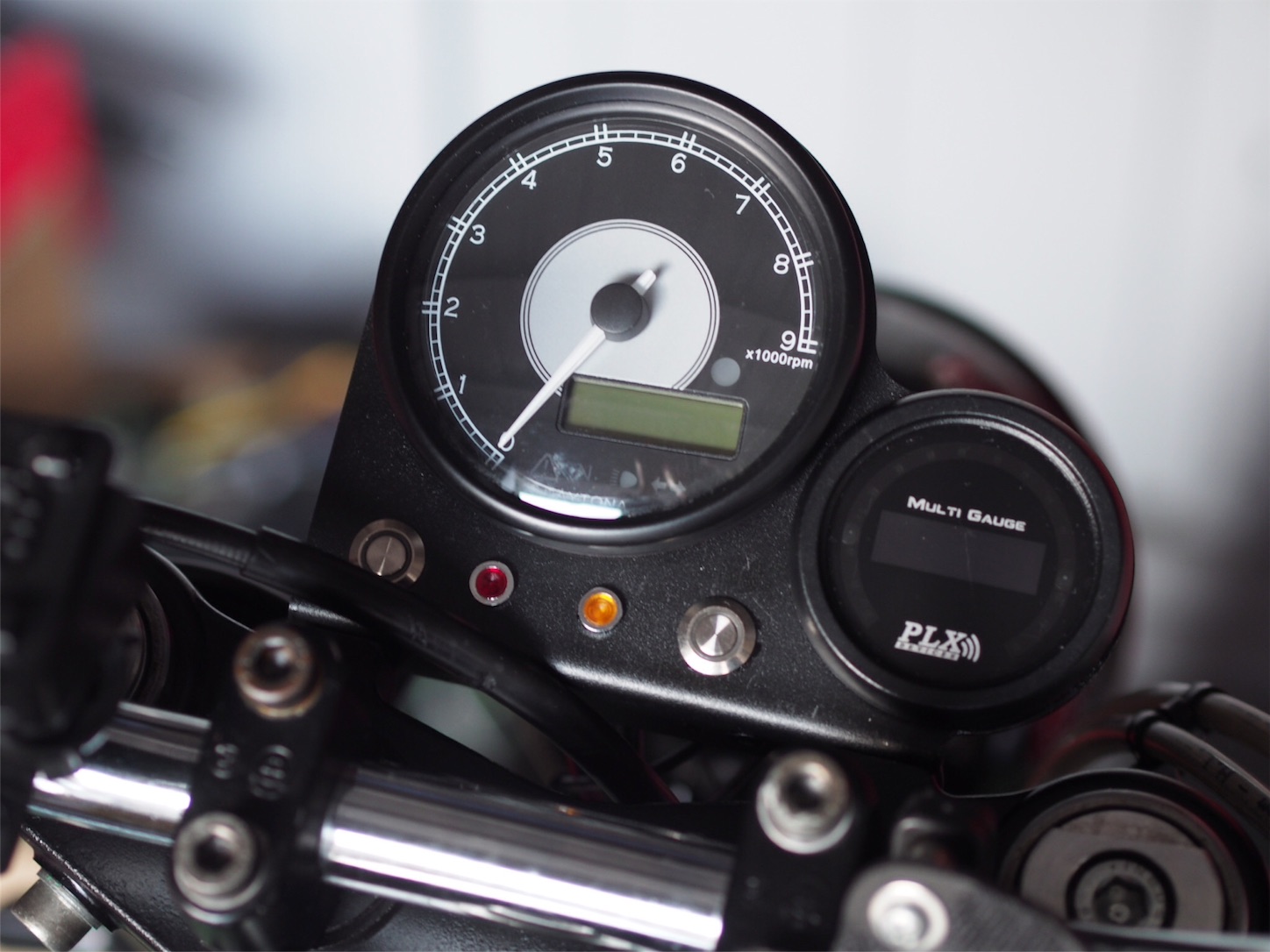 美品】☆BMW R100R ミスティック 純正メーターパネル＋取付ステー セット
