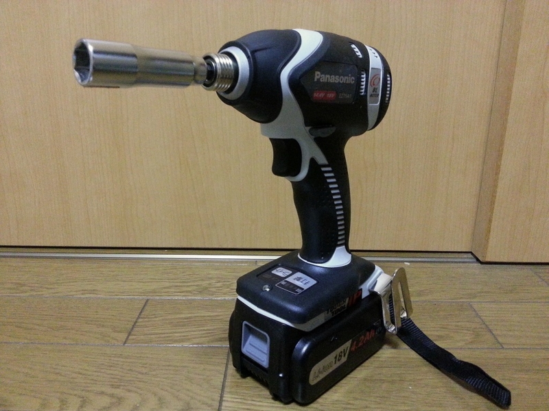 パナソニック インパクトドライバー EZ75A1 18V仕様 購入後の
