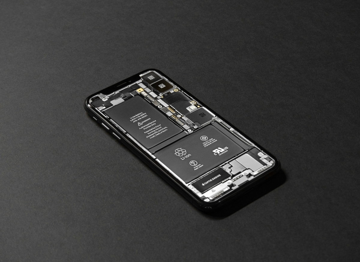 スマートフォン内部のイメージ