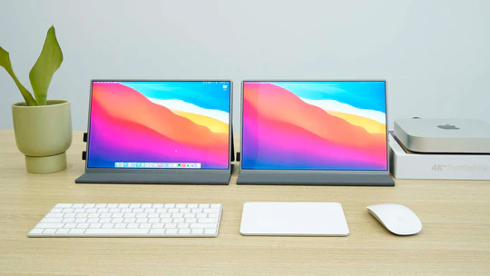 モバイルモニターの設置イメージ