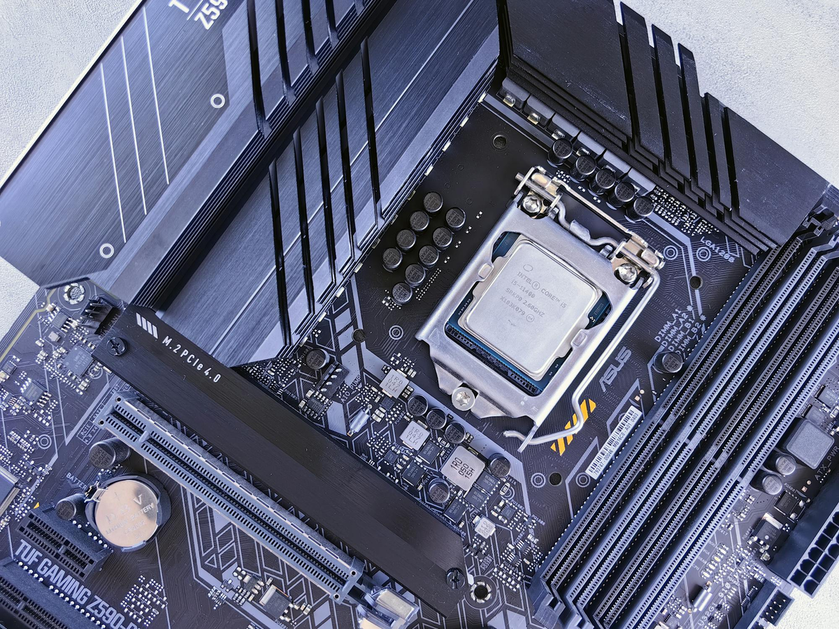 マザーボードの写真