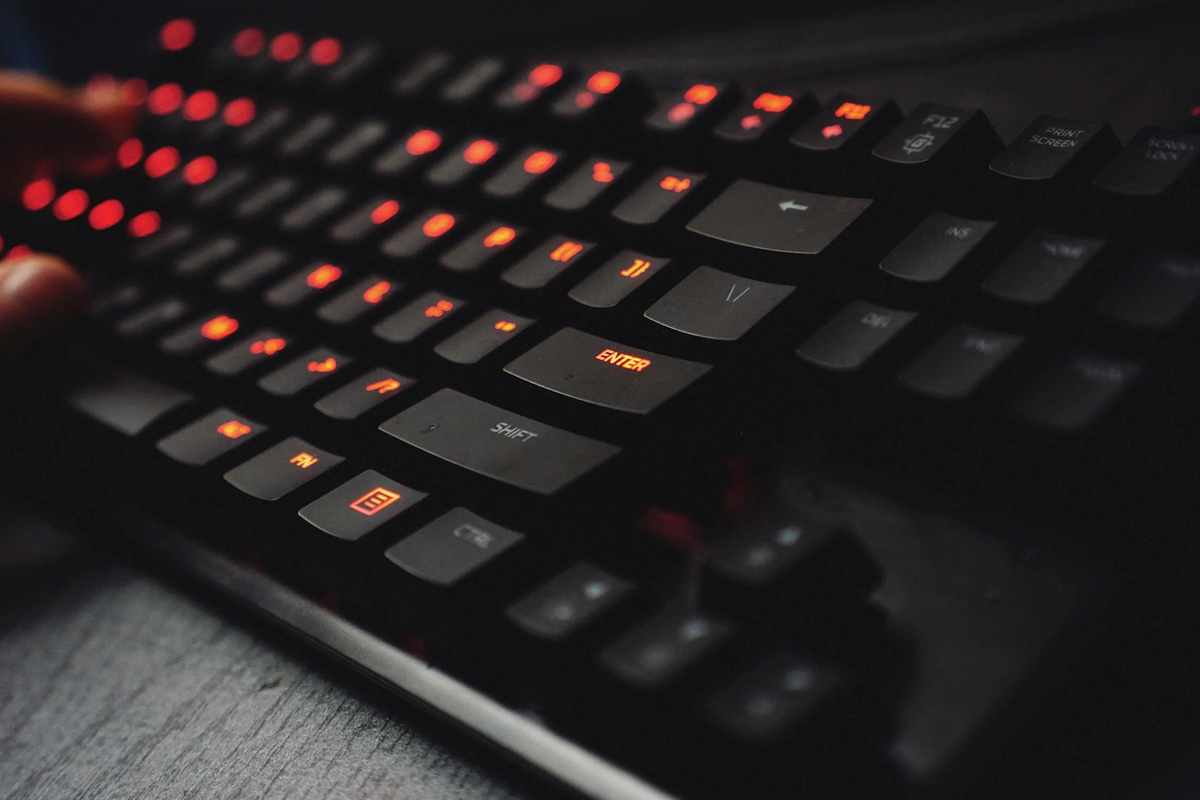 メカニカルキーボードのイメージ