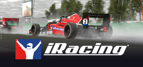 iRacingのタイトル画面