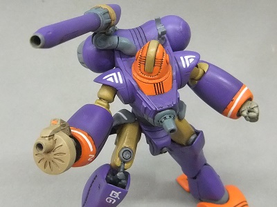 マクロスメカ、ヌージャデルガーの製作 - 天狗原の模型作り