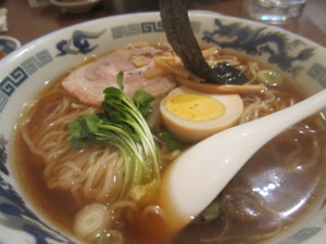 春日のラーメン