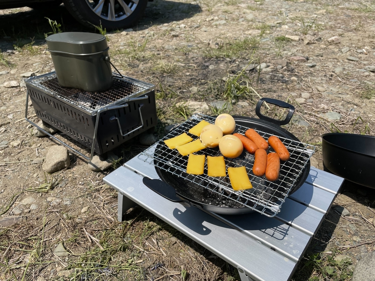 飯盒と燻製