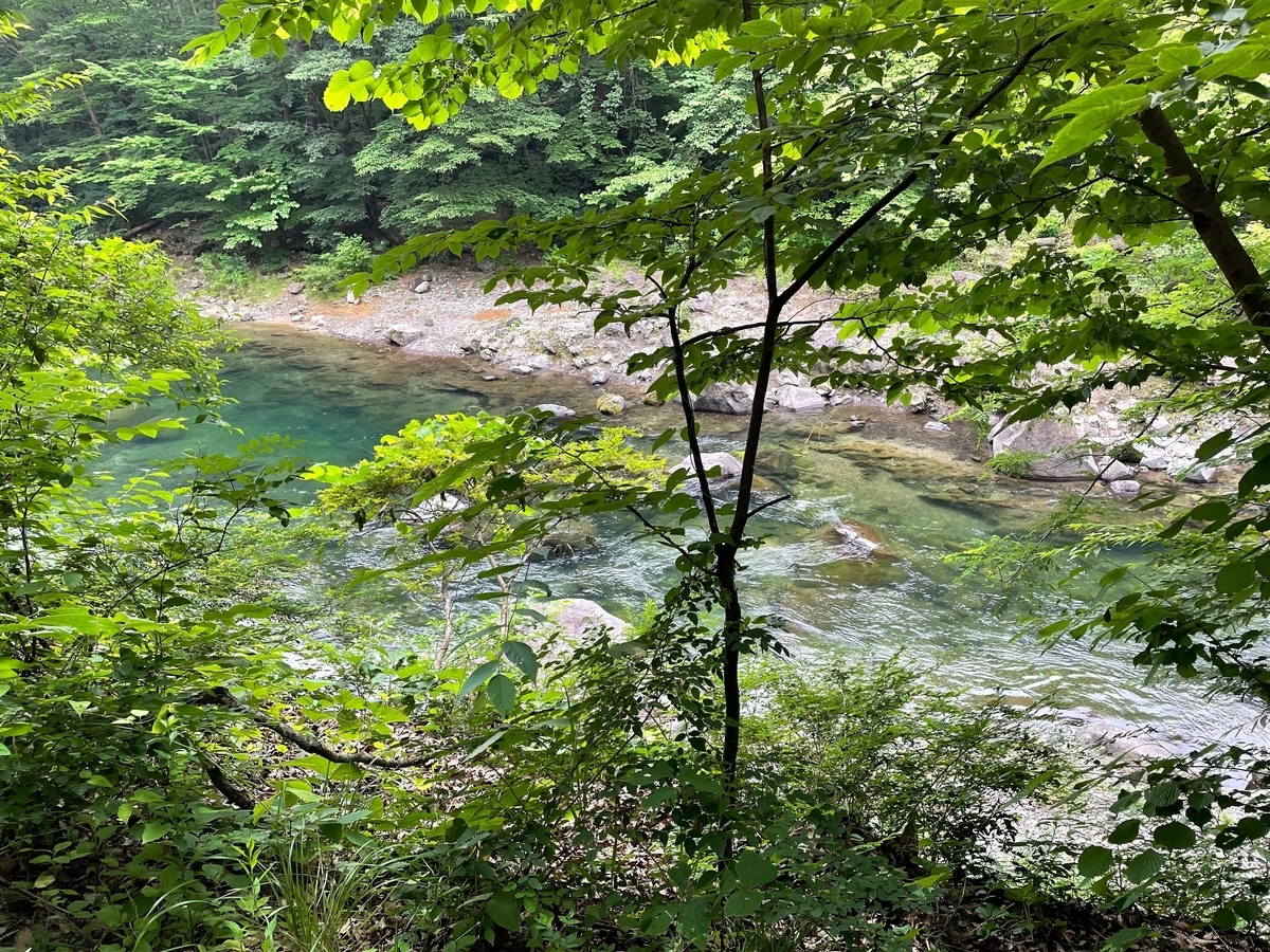 那須フィッシュランドから見える川