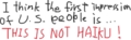 Hatena Haiku in English