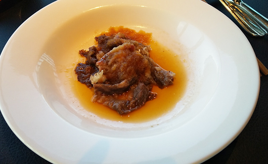 ホテルニューオータニのランチブッフェの焼きしゃぶ