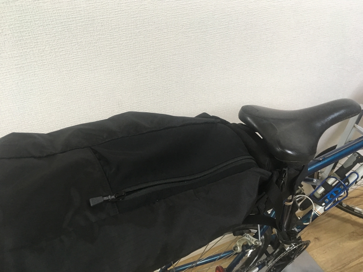 モンベルの大型サドルバッグを買ってみた - クモノカタチ