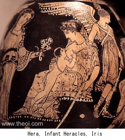 虹の女神イーリス（イリス）3 ギリシア・ローマ神話の宝庫