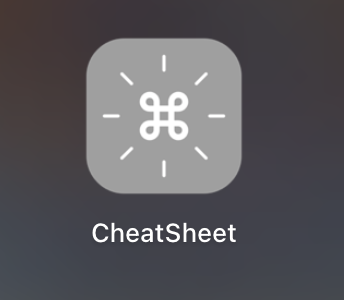 CheatSheetのアイコン