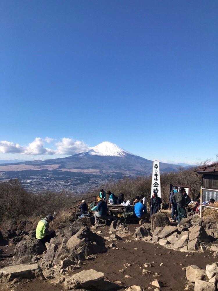 金時山山頂