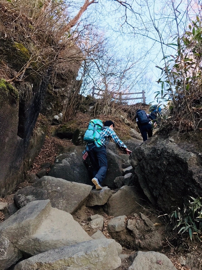 f:id:yagi_suke:20190115235130j:plain 急斜面