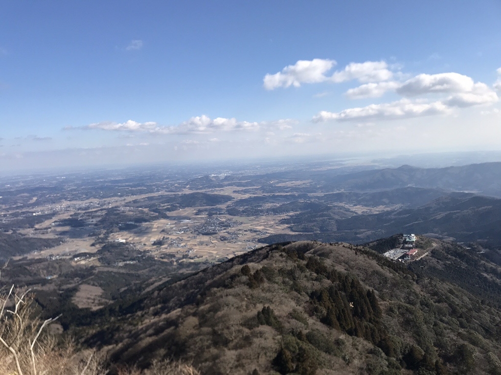f:id:yagi_suke:20190115235241j:plain 女体山からの眺め