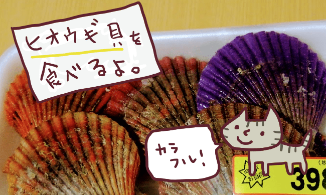 ヒオウギ貝をフライパンでバター焼きにした感想 カラフルなホタテ 大人女子ヤギネの食レポブログ