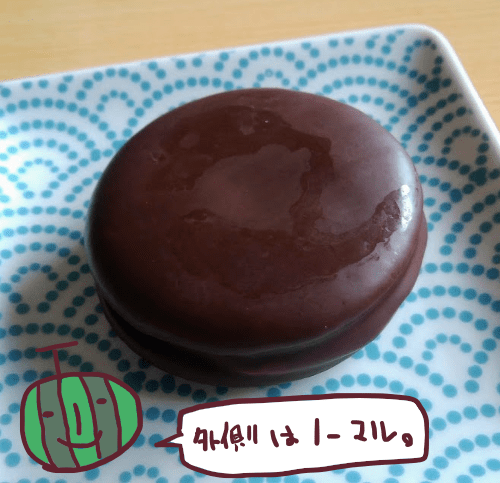 スイカチョコパイ