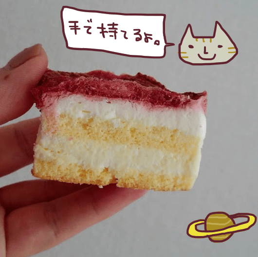 宇宙食　ストロベリーショートケーキ