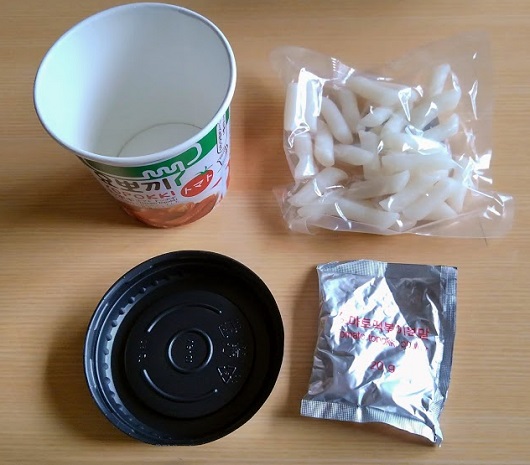 トッポギトマト味の中身