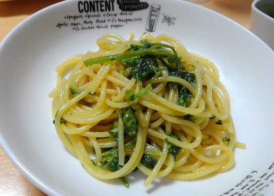 山にんじんパスタ