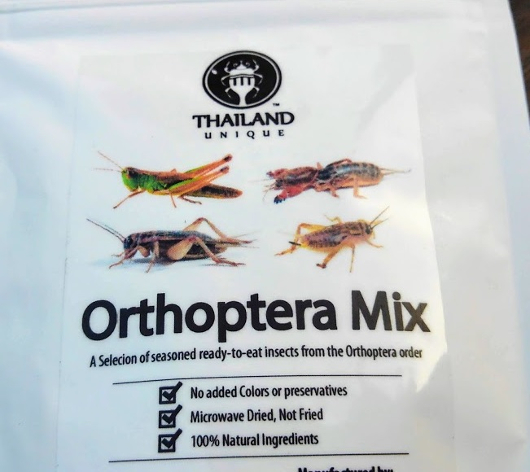 4種のバッタミックス（Orthoptera mix）