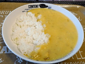 レモン牛乳カレー