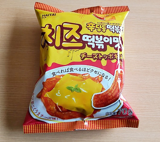 辛ダンドントッポッキ　チーズトッポギ味