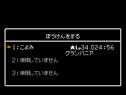 総プレイ時間Lv34 024:56
