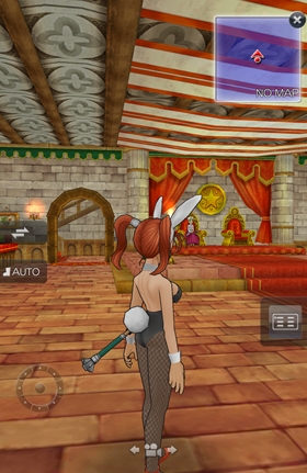 ゼシカバニーガール背面