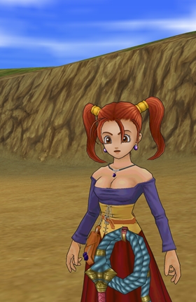 特に意味のないゼシカの谷間アップ