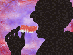 毒を仕込まれた入れ歯