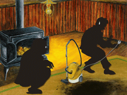 焦るセールスマン