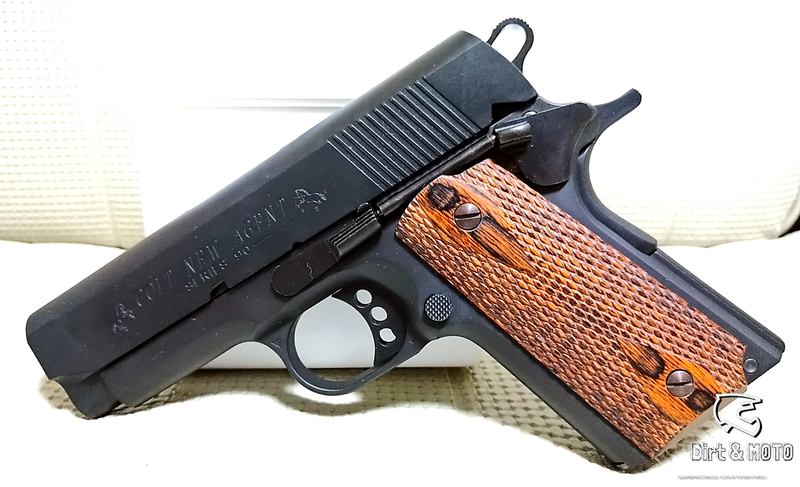 ❏今更だけど、コルト ニュー エージェント 実物木製グリップ付