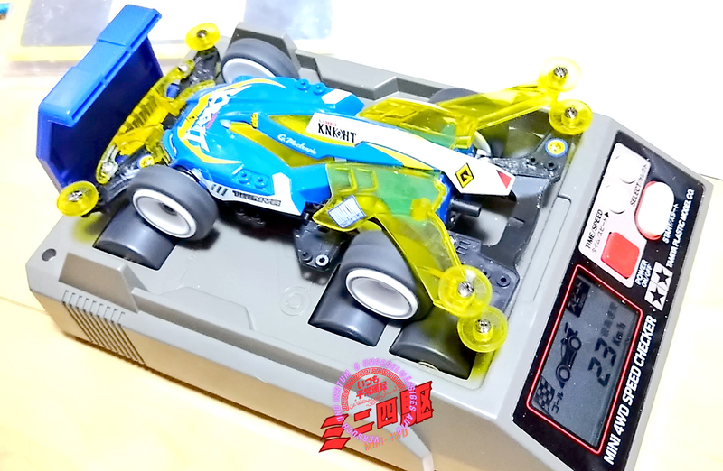 ❏レーザーミニ四駆シリーズ No.3 ロードナイト 2度めぷち走り前の記憶