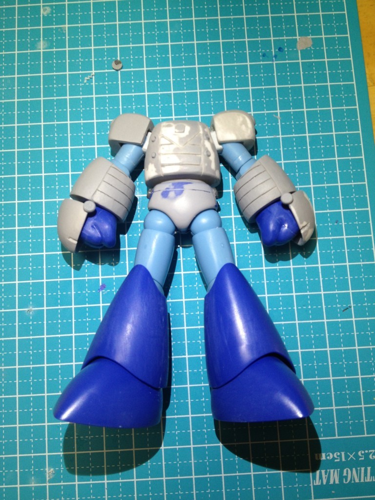 レビュー コトブキヤ プラモデル ロックマン ロックマン 改造 パワーロックマン 大銀醸の酒聖日記