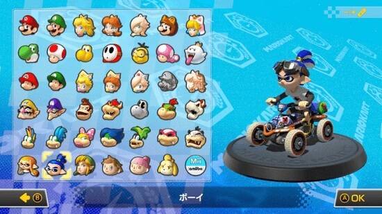 マリオカート「ボーイ」